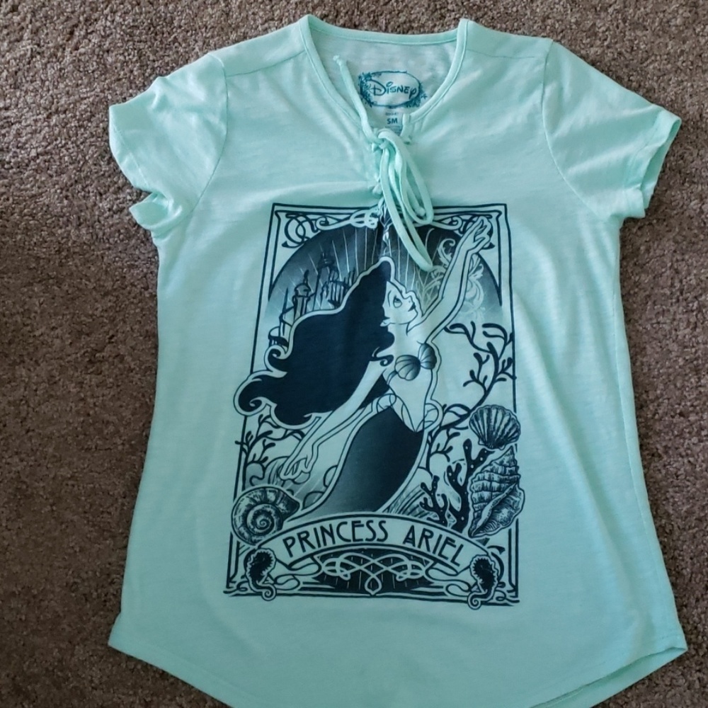 DISNEY THE LITTLE MERMAID ARIEL LACE-UP TAROT CARD